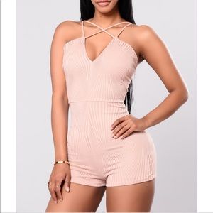 FASHION NOVA CROSS MY LOVE ROMPER ✨